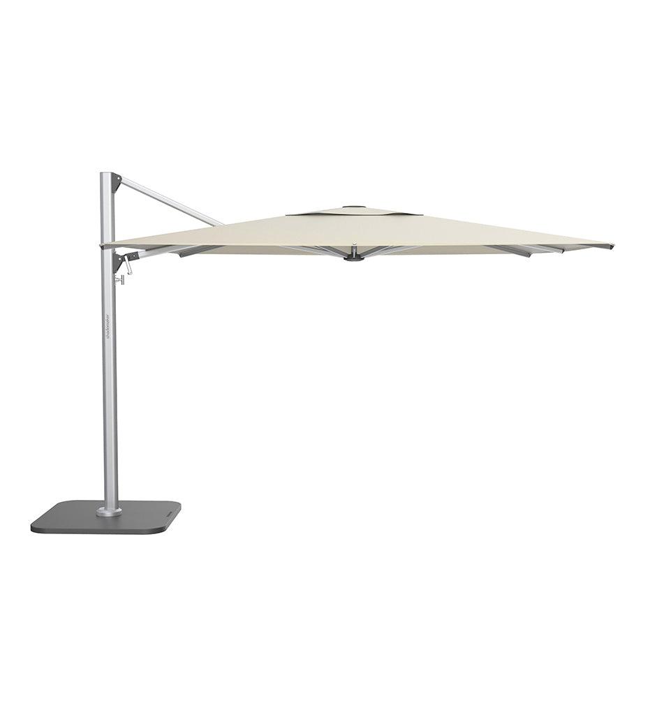 Allred Collaborative - Shademaker - 11' Polaris Square Cantilever Umbrella - 11' Polaris Square Cantilever Umbrella - POL-35S-SS