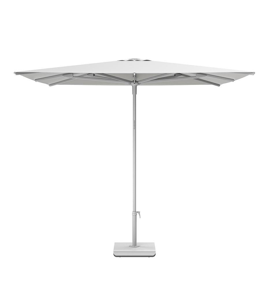 Allred Collaborative - Shademaker - 8' Libra Square Metal Umbrella - 8' Libra Square Metal Umbrella - LIB-25S-AW