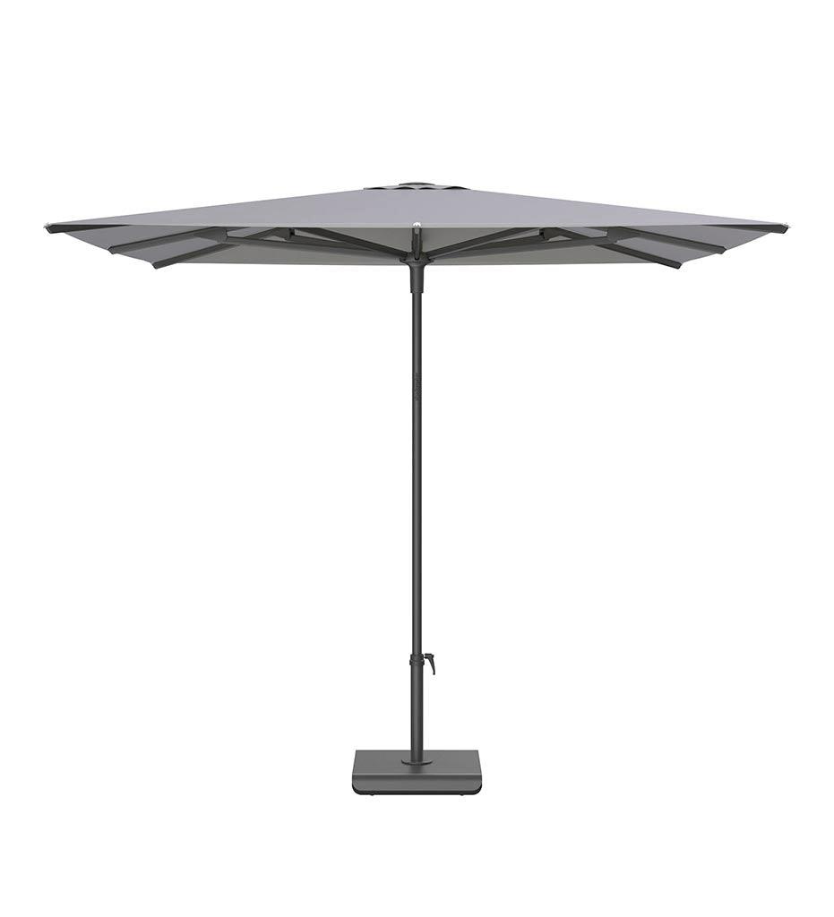 Allred Collaborative - Shademaker - 8' Libra Square Metal Umbrella - 8' Libra Square Metal Umbrella - LIB-25S-SG