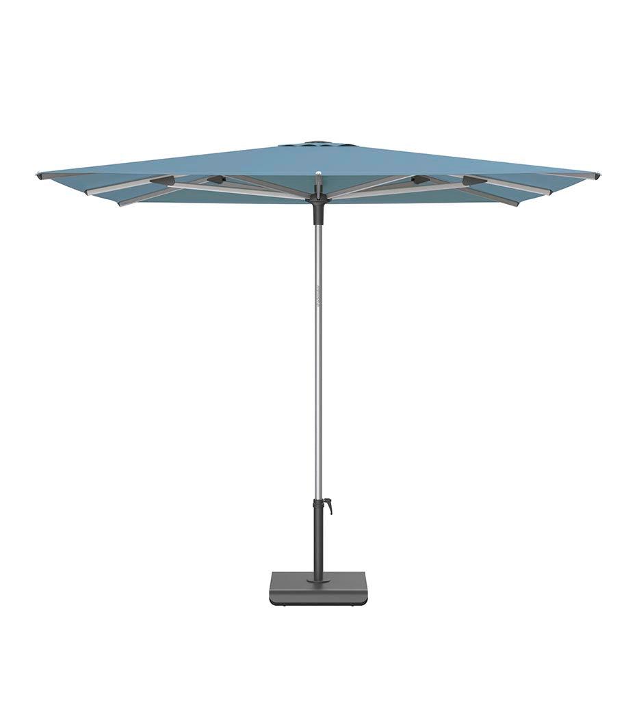 Allred Collaborative - Shademaker - 8' Libra Square Metal Umbrella - 8' Libra Square Metal Umbrella - LIB-25S-SS