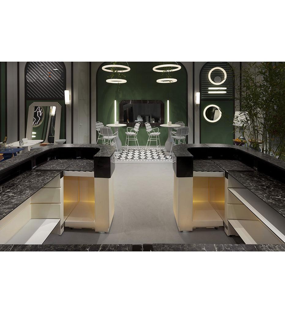 Allred Collaborative - Slide - Cordiale Bar Counter - Art Deco Edition - Cordiale Bar Counter - Art Deco Edition - SL CRL111