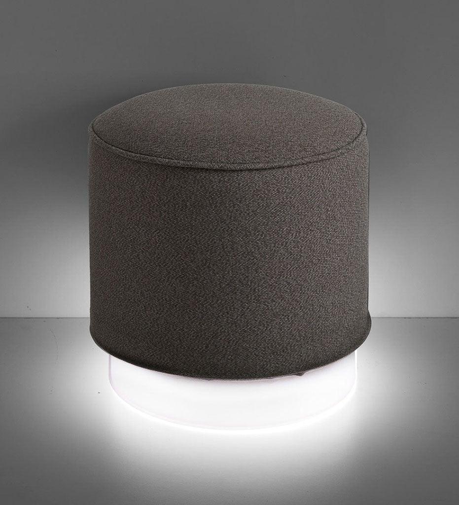 Allred Collaborative - Slide - Mara Pouf - Light White - Mara Pouf - Light White - LP MAP045A