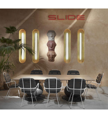 Allred Collaborative - Slide - Ottocento Medium Dining Table - Elliptical - Ottocento Medium Dining Table - Elliptical - SD OTP046K (x2)