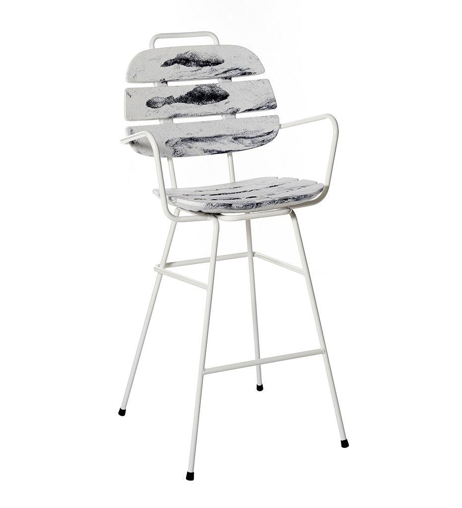 Allred Collaborative - Slide - Ribs Bar Stool - Ribs Bar Stool - SD RBU120J