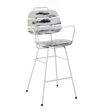 Allred Collaborative - Slide - Ribs Bar Stool - Ribs Bar Stool - SD RBU120J