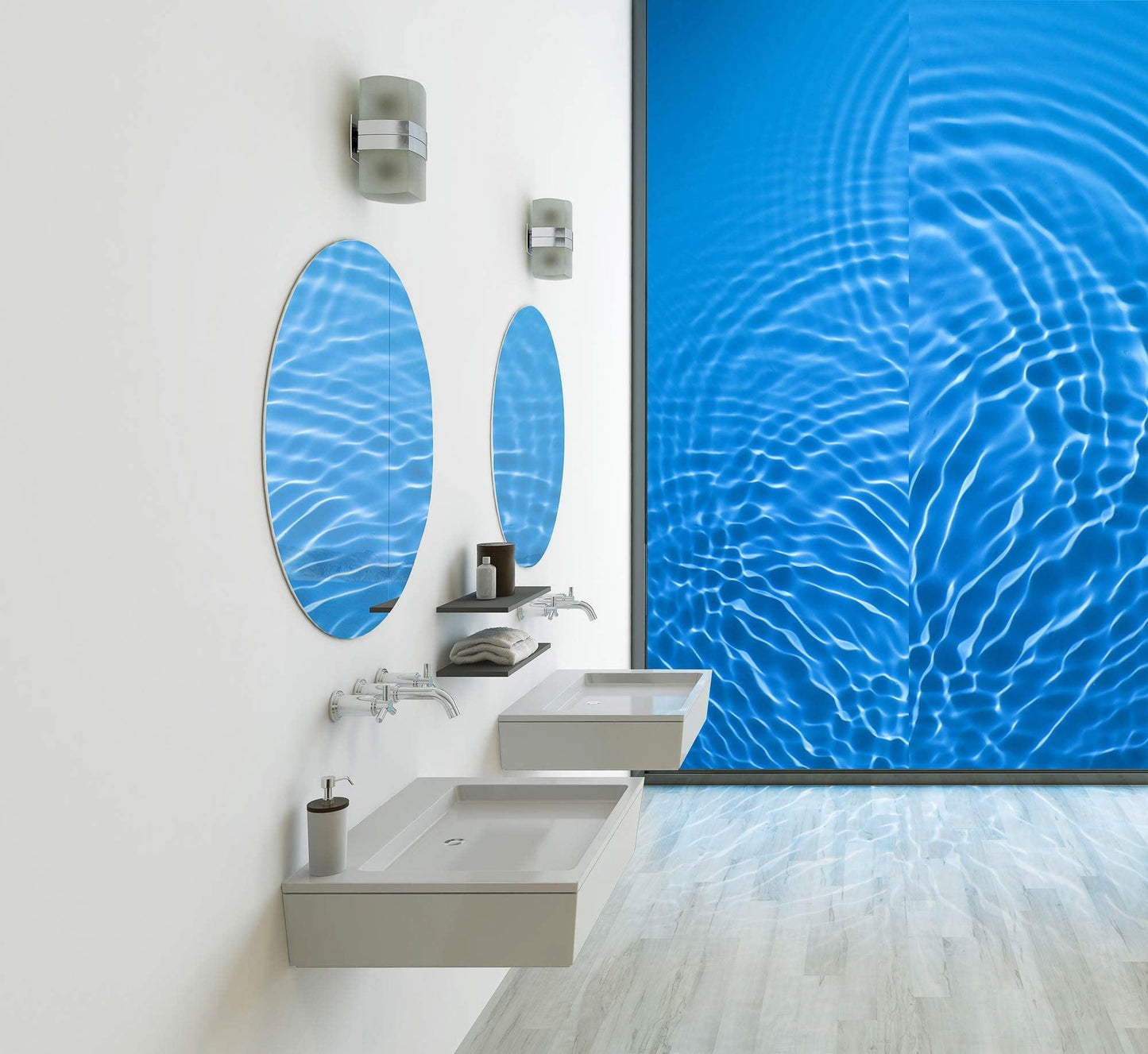 Allred Collaborative - Tecnografica Wall Coverings - Aquos Decorative Panels - Aquos Decorative Panels - 48145