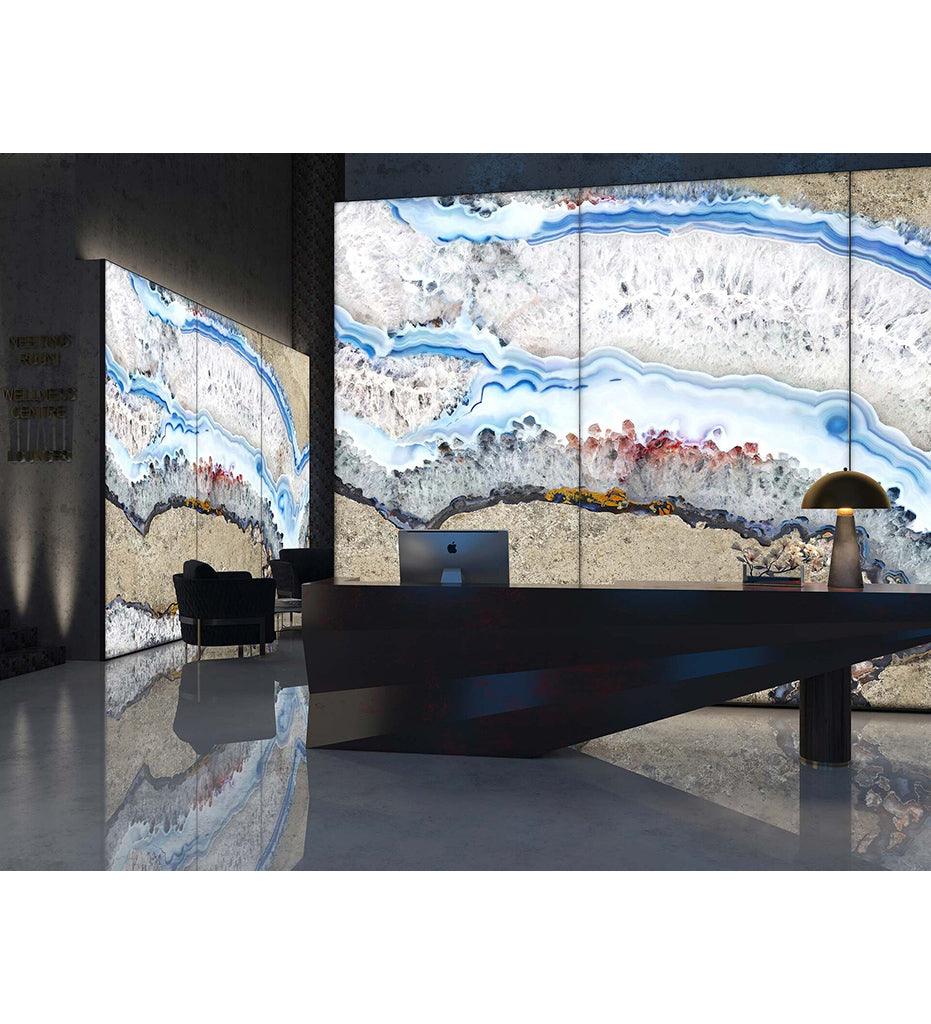 Allred Collaborative - Tecnografica Wall Coverings - Giant Agate Decorative Panels - Giant Agate Decorative Panels - 79115