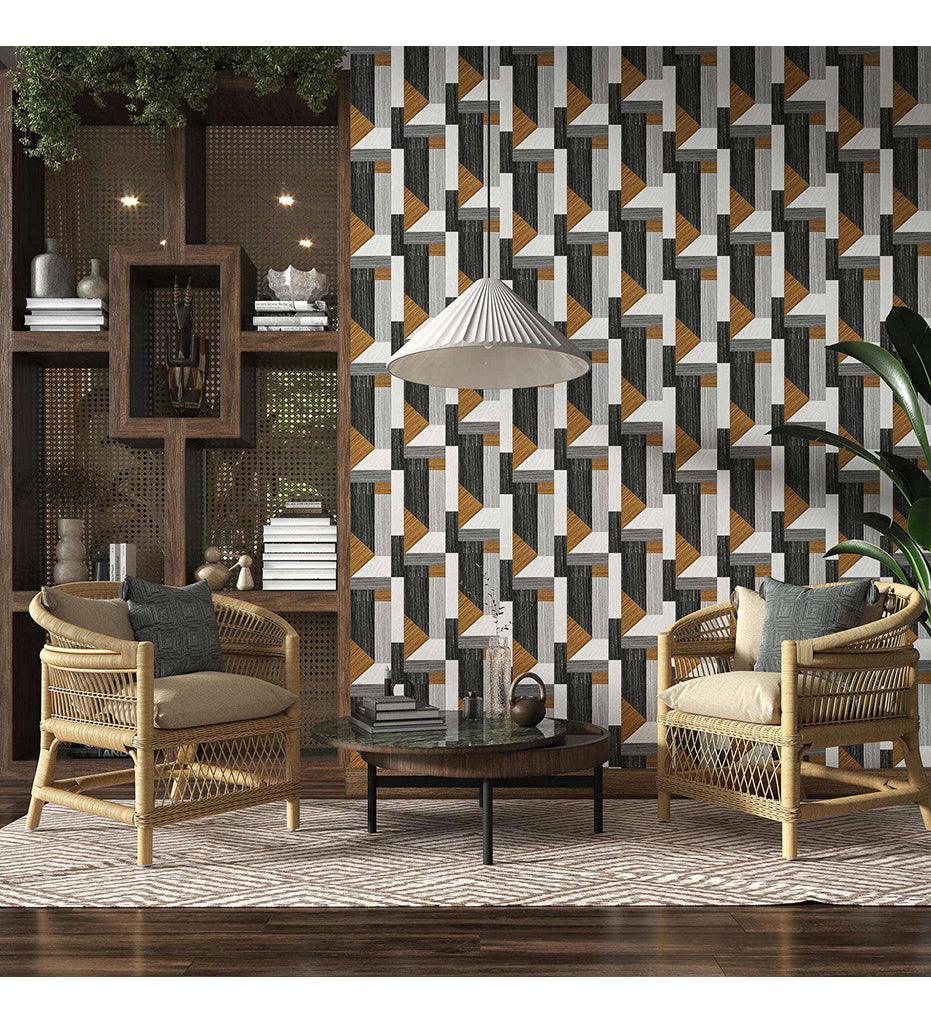 Allred Collaborative - Tecnografica Wall Coverings - Tarsia Wallpaper - Tarsia Wallpaper - 