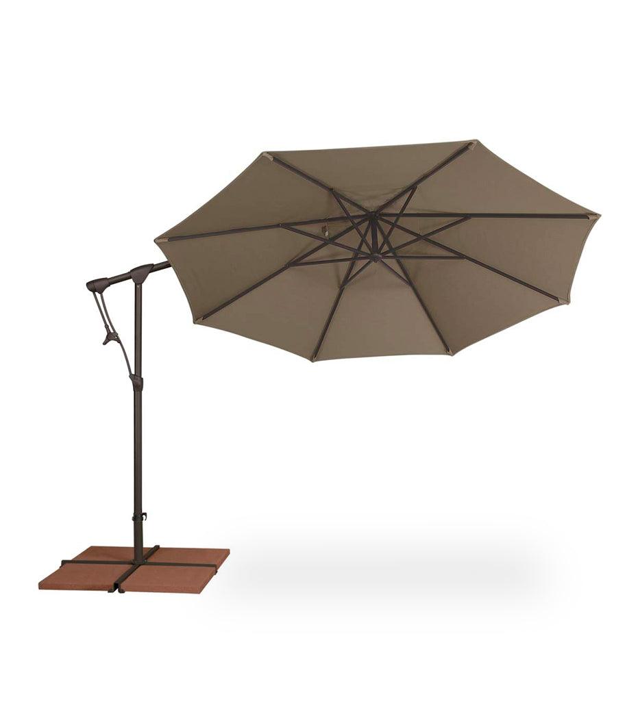 Allred Collaborative - Treasure Garden - 10' AG19 Round Cantilever Umbrella - 10' AG19 Round Cantilever Umbrella - AG19A-00-Bronze