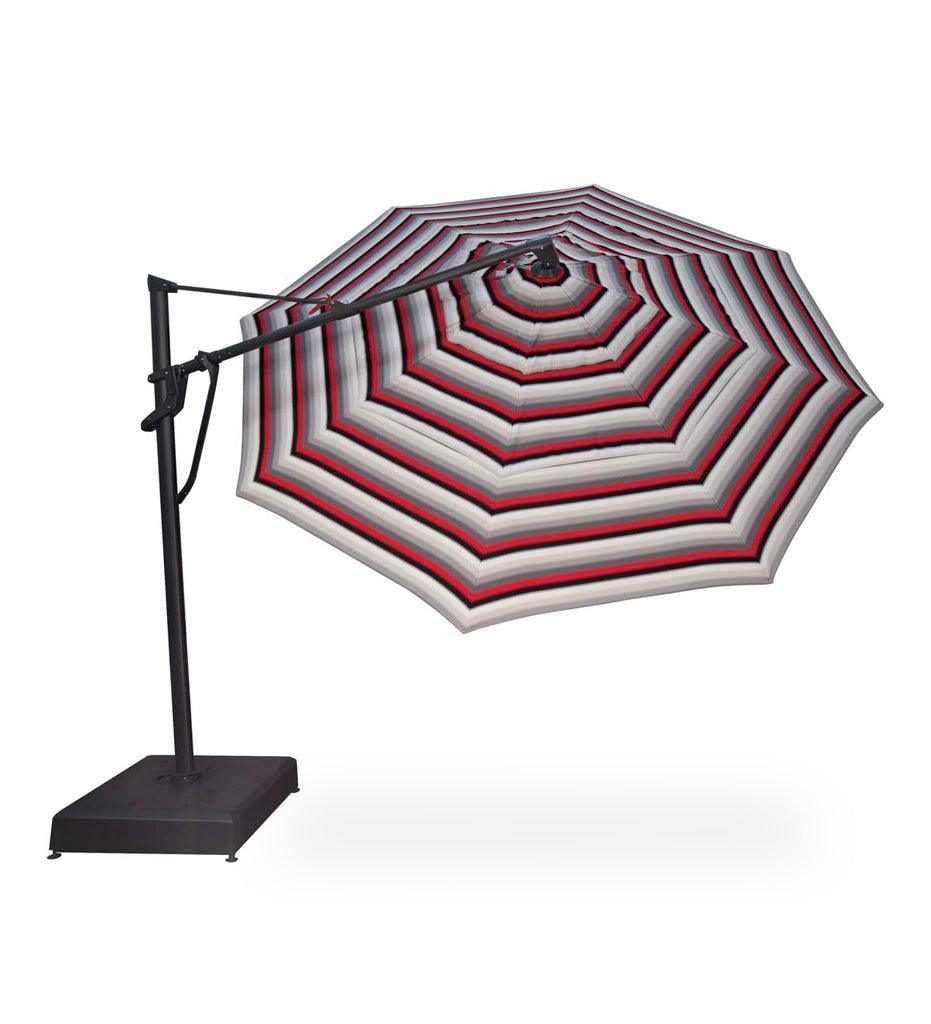 Allred Collaborative - Treasure Garden - 11' AKZ Plus Round Cantilever Umbrella - - 11' AKZ Plus Round Cantilever Umbrella - - AKZP-02-Anthracite