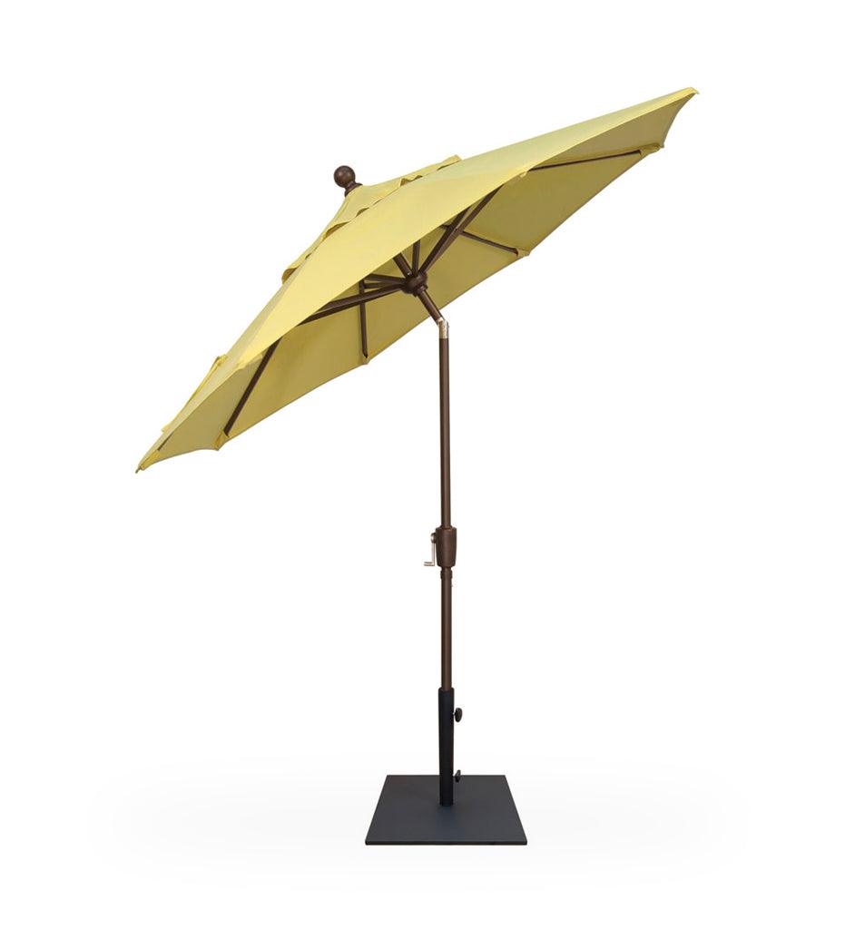 Allred Collaborative - Treasure Garden - 7.5' Push Button Tilt Round Umbrella - 7.5' Push Button Tilt Round Umbrella - UM907-00-Bronze