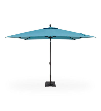 Allred Collaborative - Treasure Garden - 8' x 10' Auto Tilt Rectangle Umbrella - 8' x 10' Auto Tilt Rectangle Umbrella - UM8810RT-02-Anthracite