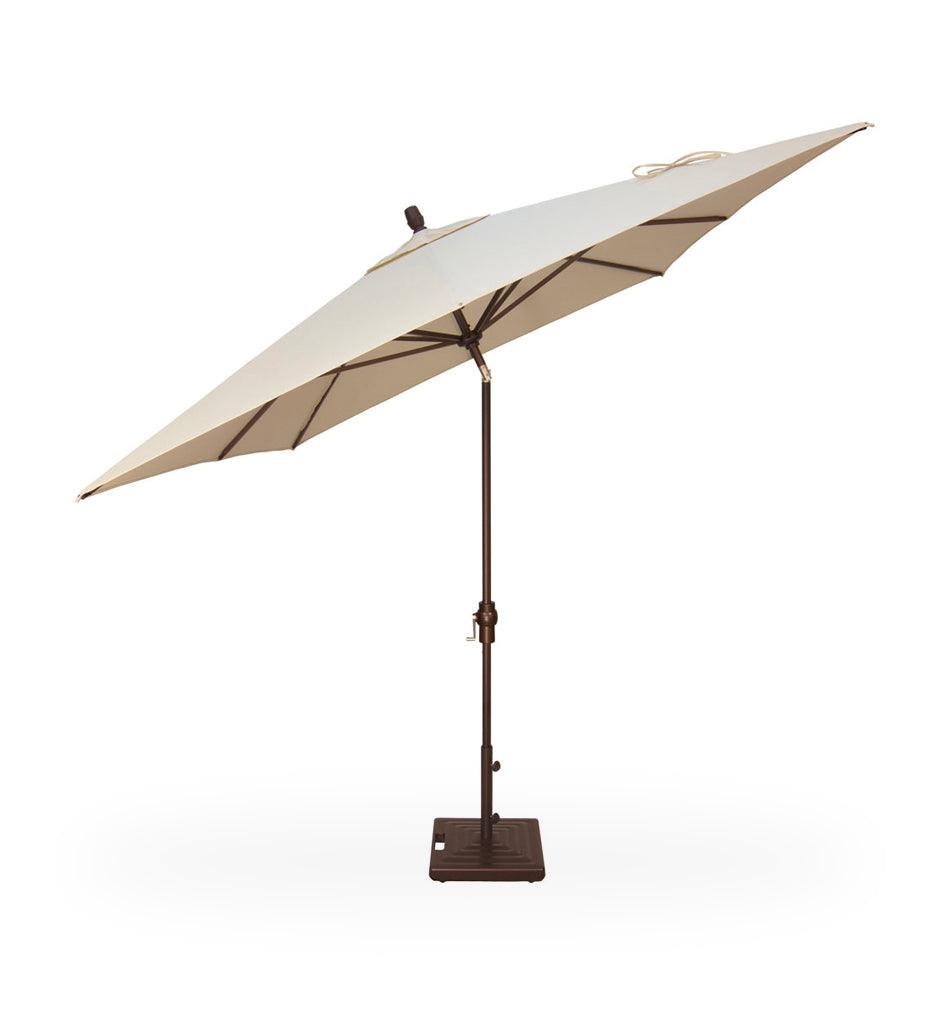 Allred Collaborative - Treasure Garden - 8' x 10' Auto Tilt Rectangle Umbrella - 8' x 10' Auto Tilt Rectangle Umbrella - UM8810RT-02-Anthracite