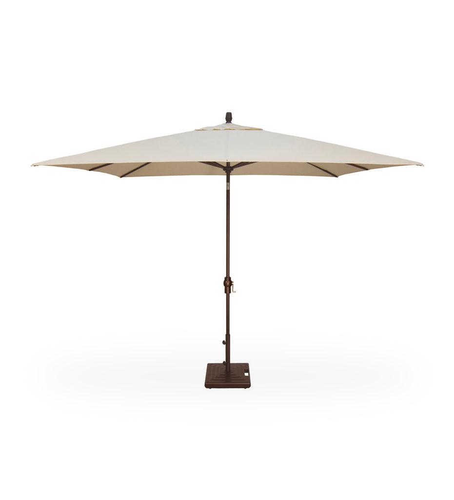 Allred Collaborative - Treasure Garden - 8' x 10' Auto Tilt Rectangle Umbrella - 8' x 10' Auto Tilt Rectangle Umbrella - UM8810RT-02-Anthracite