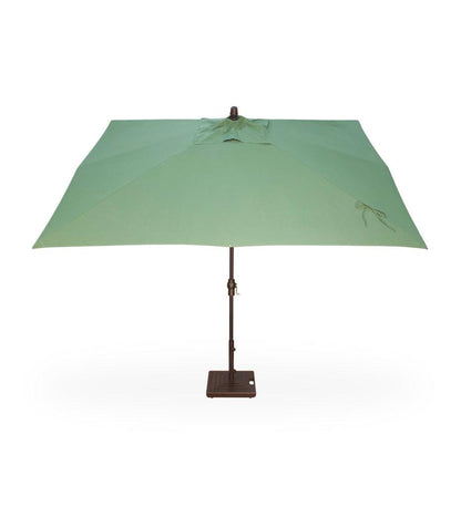 Allred Collaborative - Treasure Garden - 8' x 10' Auto Tilt Rectangle Umbrella - 8' x 10' Auto Tilt Rectangle Umbrella - UM8810RT-02-Anthracite