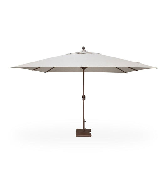 Allred Collaborative - Treasure Garden - 8' x 11' Crank Lift Rectangle Umbrella - 8' x 11' Crank Lift Rectangle Umbrella - UM8811RT-00-Bronze