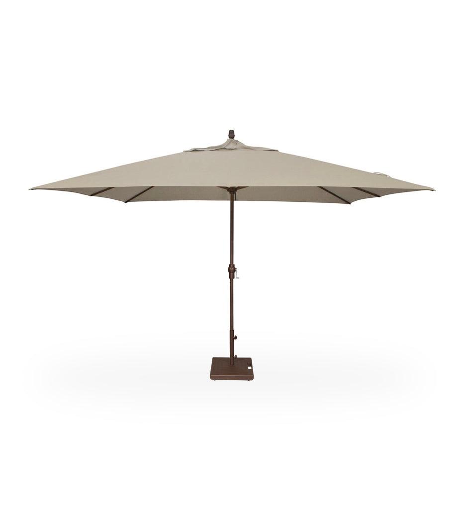 Allred Collaborative - Treasure Garden - 8' x 11' Crank Lift Rectangle Umbrella - 8' x 11' Crank Lift Rectangle Umbrella - UM8811RT-00-Bronze