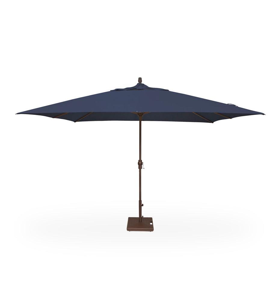 Allred Collaborative - Treasure Garden - 8' x 11' Crank Lift Rectangle Umbrella - 8' x 11' Crank Lift Rectangle Umbrella - UM8811RT-00-Bronze