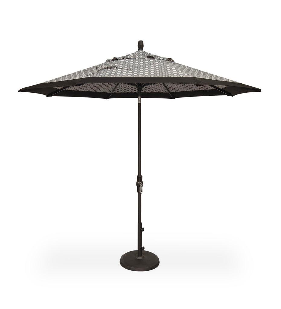 Allred Collaborative - Treasure Garden - 9' Collar Tilt Round Umbrella - 9' Collar Tilt Round Umbrella - UM800-00-Bronze