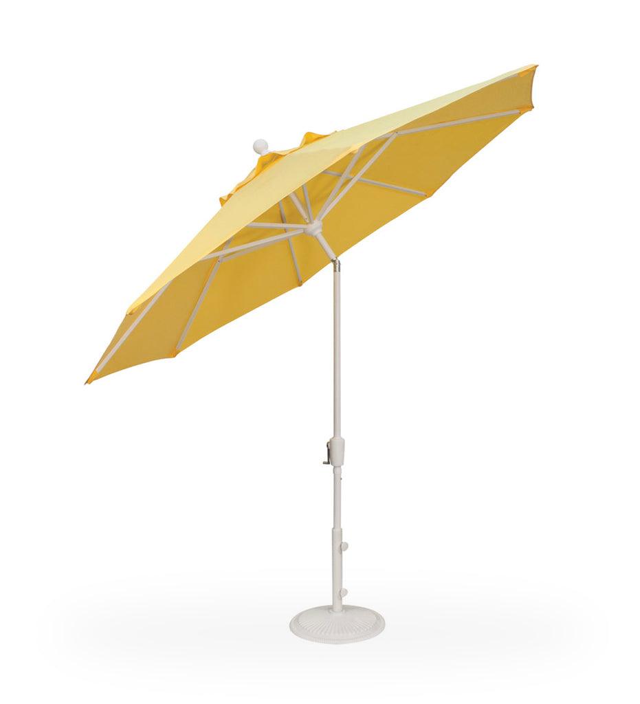 Allred Collaborative - Treasure Garden - 9' Push Button Tilt Round Umbrella - 9' Push Button Tilt Round Umbrella - UM920-00-Bronze