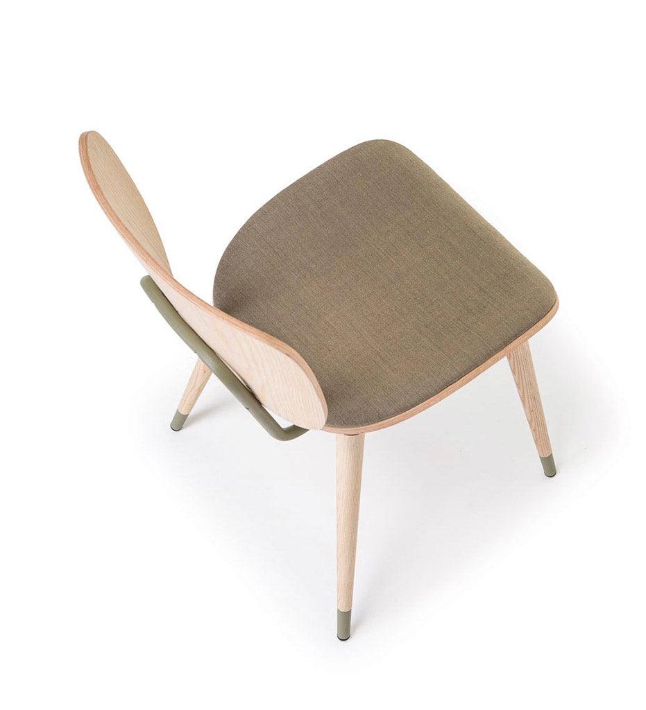 Allred Collaborative - Verges Design - ABC Chair - Wood Legs - Upholstered Seat - ABC Chair - Wood Legs - Upholstered Seat ABC Chair - Wood Legs - Upholstered Seat - Beech 972-01-US-BCH