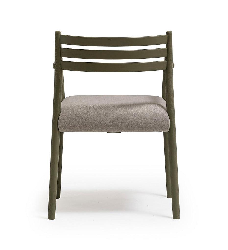 Allred Collaborative - Verges Design - Bogart Arm Chair - Upholstered Seat - Bogart Arm Chair - Upholstered Seat Bogart Arm Chair - Upholstered Seat - Ash 501-02-US-ASH