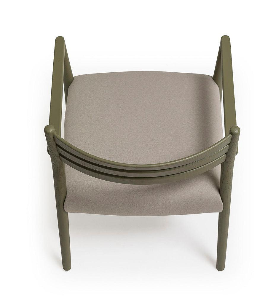 Allred Collaborative - Verges Design - Bogart Arm Chair - Upholstered Seat - Bogart Arm Chair - Upholstered Seat Bogart Arm Chair - Upholstered Seat - Ash 501-02-US-ASH