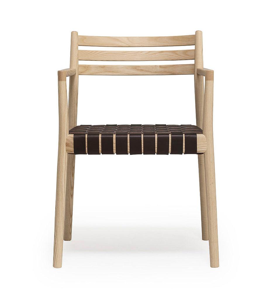 Allred Collaborative - Verges Design - Bogart Arm Chair - Woven Cord Seat - Bogart Arm Chair - Woven Cord Seat Bogart Arm Chair - Woven Cord Seat - Ash 501-03-ASH