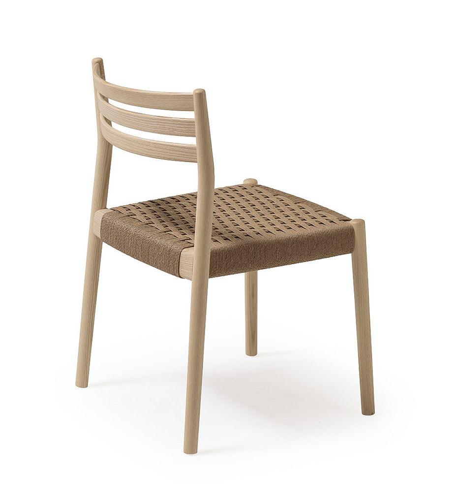 Allred Collaborative - Verges Design - Bogart Chair - Braided Paper Seat - Bogart Chair - Braided Paper Seat Bogart Chair - Braided Paper Seat - Ash 500-01-ASH