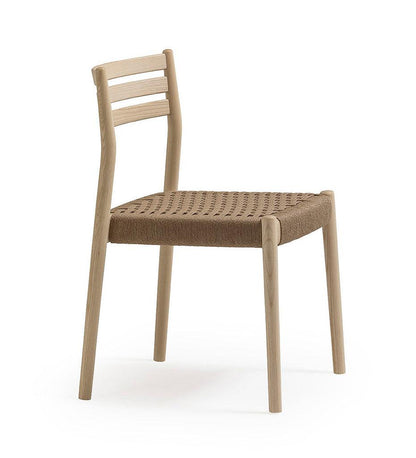 Allred Collaborative - Verges Design - Bogart Chair - Braided Paper Seat - Bogart Chair - Braided Paper Seat Bogart Chair - Braided Paper Seat - Ash 500-01-ASH