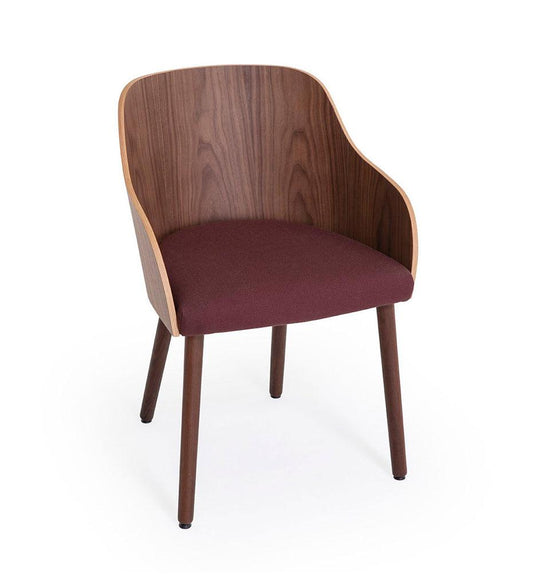 Allred Collaborative - Verges Design - Cistell Curve Arm Chair - Wood Legs - Cistell Curve Arm Chair - Wood Legs Cistell Curve Arm Chair - Wood Legs - Beech 791-01-BCH