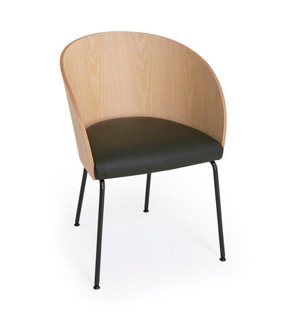 Allred Collaborative - Verges Design - Cistell Original Arm Chair - Metal Legs - Cistell Original Arm Chair - Metal Legs Cistell Original Arm Chair - Metal Legs - Beech 792-03-BCH