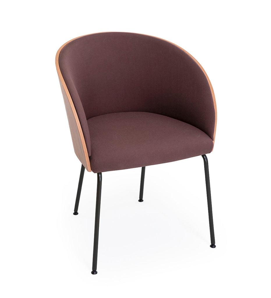 Allred Collaborative - Verges Design - Cistell Original Arm Chair - Metal Legs - Upholstered Inner Back - Cistell Original Arm Chair - Metal Legs - Upholstered Inner Back Cistell Original Arm Chair - Metal Legs - Upholstered Inner Back - Beech 792-06-BCH