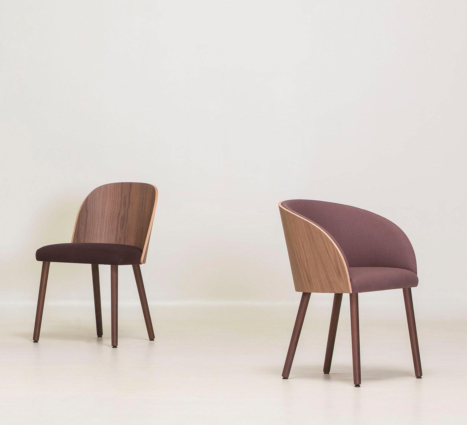 Allred Collaborative - Verges Design - Cistell Original Arm Chair - Metal Legs - Upholstered Inner Back - Cistell Original Arm Chair - Metal Legs - Upholstered Inner Back Cistell Original Arm Chair - Metal Legs - Upholstered Inner Back - Beech 792-06-BCH