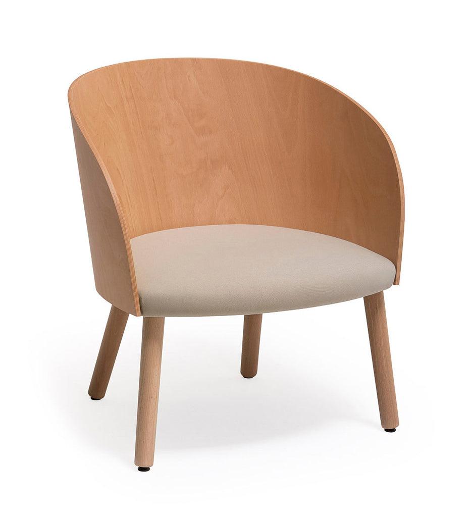 Allred Collaborative - Verges Design - Cistell Original Lounge Chair - Wood Legs - Cistell Original Lounge Chair - Wood Legs Cistell Original Lounge Chair - Wood Legs - Beech 795-01-BCH