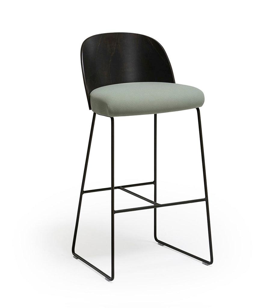 Allred Collaborative - Verges Design - Cistell Slim Bar Stool - Sled Base - Cistell Slim Bar Stool - Sled Base Cistell Slim Bar Stool - Sled Base - Beech 797-01-BCH