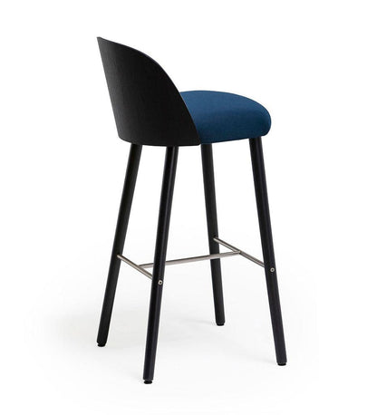 Allred Collaborative - Verges Design - Cistell Slim Bar Stool - Wood Legs - Cistell Slim Bar Stool - Wood Legs Cistell Slim Bar Stool - Wood Legs - Beech 796-01-BCH