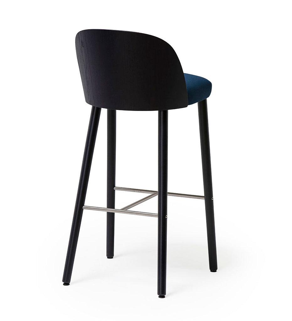 Allred Collaborative - Verges Design - Cistell Slim Bar Stool - Wood Legs - Cistell Slim Bar Stool - Wood Legs Cistell Slim Bar Stool - Wood Legs - Beech 796-01-BCH