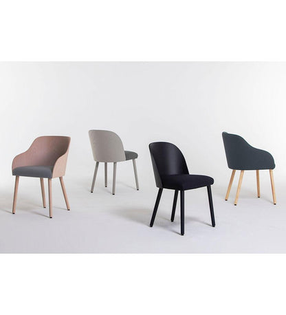 Allred Collaborative - Verges Design - Cistell Slim Chair - Wood Legs - Cistell Slim Chair - Wood Legs Cistell Slim Chair - Wood Legs - Beech 790-01-BCH