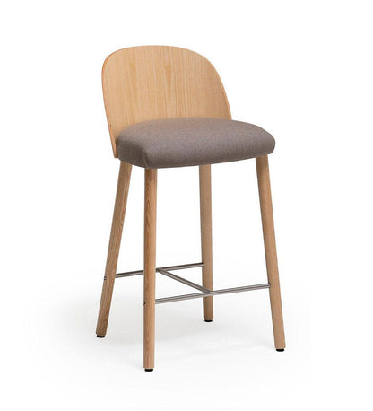 Allred Collaborative - Verges Design - Cistell Slim Counter Stool - Wood Legs - Cistell Slim Counter Stool - Wood Legs Cistell Slim Counter Stool - Wood Legs - Beech 796-02-BCH