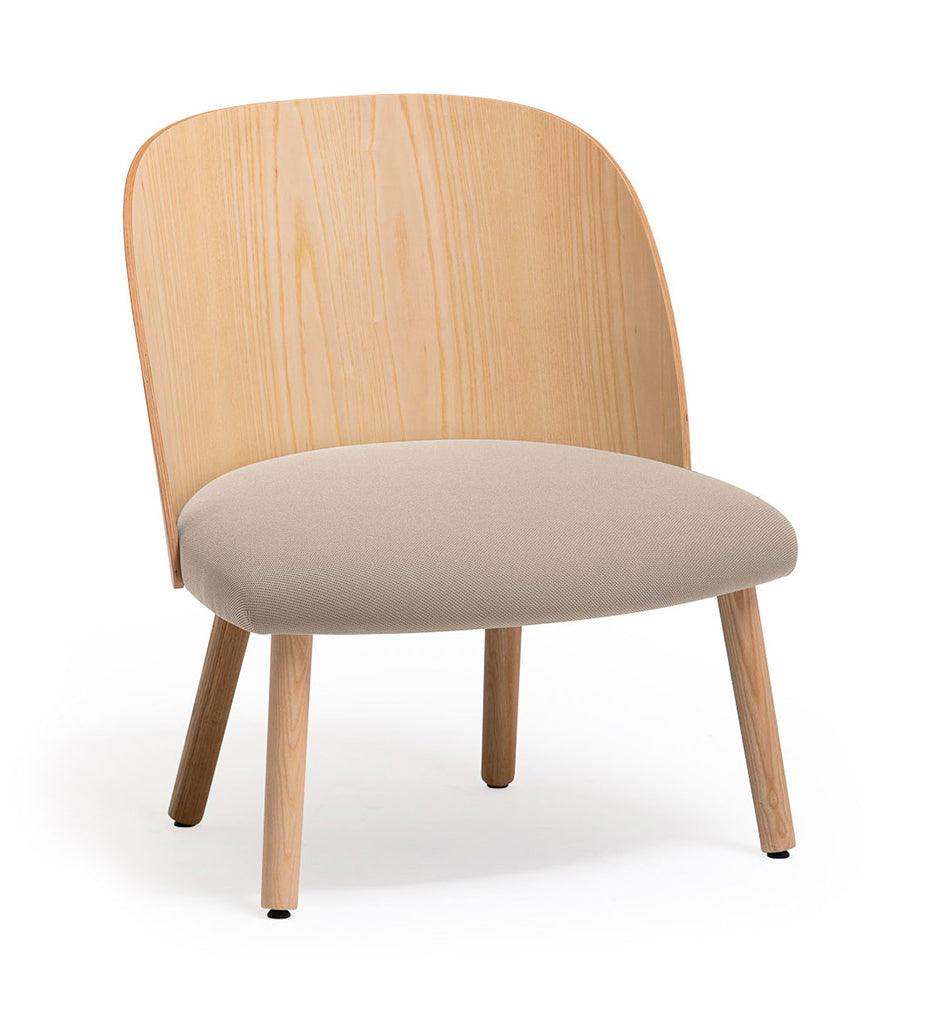 Allred Collaborative - Verges Design - Cistell Slim Lounge Chair - Wood Legs - Cistell Slim Lounge Chair - Wood Legs Cistell Slim Lounge Chair - Wood Legs - Beech 793-01-BCH