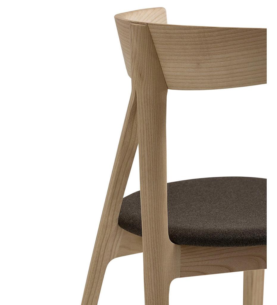 Allred Collaborative - Verges Design - Compass Chair - Wood Legs & Upholstered Seat - Compass Chair - Wood Legs & Upholstered Seat Compass Chair - Wood Legs & Upholstered Seat - Default Title 365-02