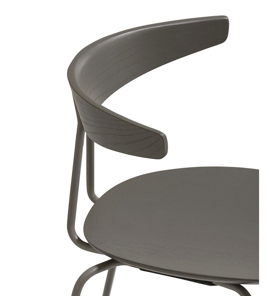 Allred Collaborative - Verges Design - Compass Stackable Chair - Metal Legs - Compass Stackable Chair - Metal Legs Compass Stackable Chair - Metal Legs - Default Title 367-01