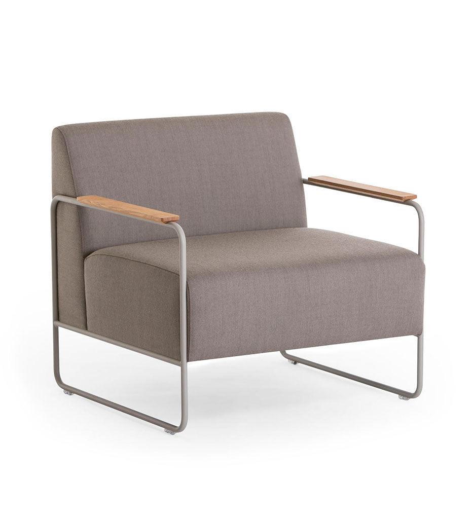 Allred Collaborative - Verges Design - Dula Armchair - Wood Armrests - Dula Armchair - Wood Armrests Dula Armchair - Wood Armrests - Default Title 340-02