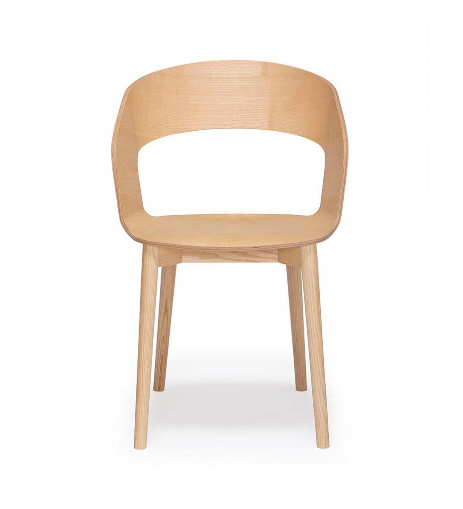 Allred Collaborative - Verges Design - Goose Model B Chair - Wooden Legs - Goose Model B Chair - Wooden Legs Goose Model B Chair - Wooden Legs - Default Title 873-01-B