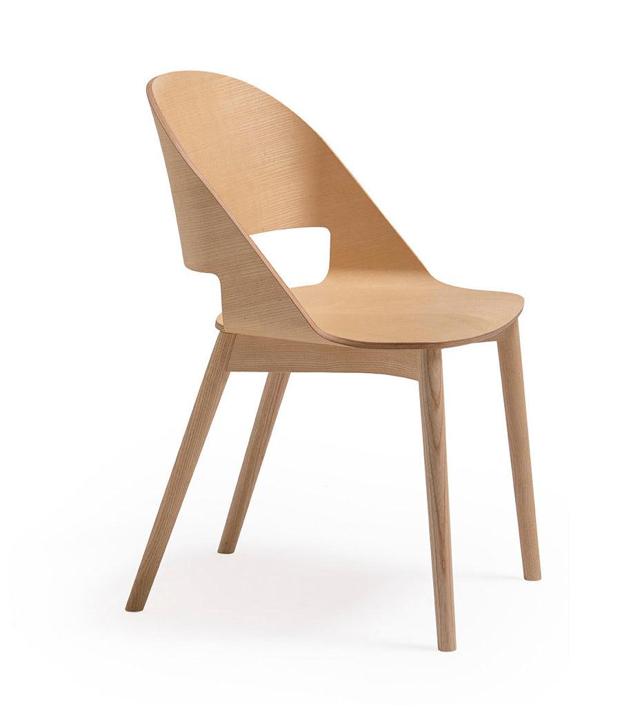 Allred Collaborative - Verges Design - Goose Model C Chair - Wooden Legs - Goose Model C Chair - Wooden Legs Goose Model C Chair - Wooden Legs - Default Title 873-01-C