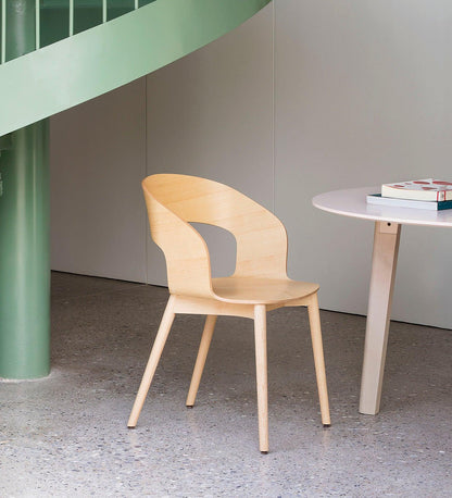 Allred Collaborative - Verges Design - Goose Model D Ash Chair - Wooden Legs - Goose Model D Ash Chair - Wooden Legs Goose Model D Ash Chair - Wooden Legs - Default Title 873-01-D