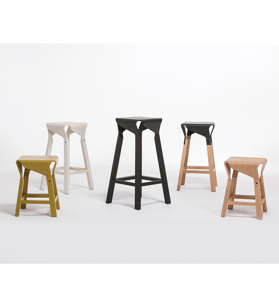 Allred Collaborative - Verges Design - Naoshima Bar Stool - - Naoshima Bar Stool - Naoshima Bar Stool - - Oak 701-OAK