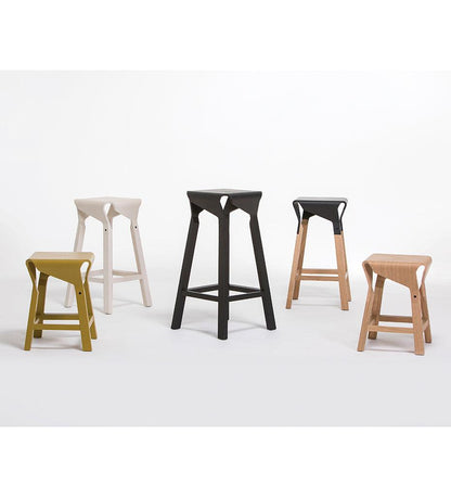 Allred Collaborative - Verges Design - Naoshima Dining Stool - - Naoshima Dining Stool - Naoshima Dining Stool - - Oak 703-OAK