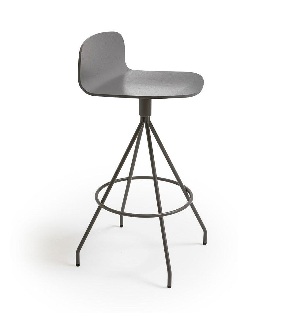 Allred Collaborative - Verges Design - Ona Bar Stool - Swivel Base - - Ona Bar Stool - Swivel Base - Ona Bar Stool - Swivel Base - - Ash 205-01-ASH